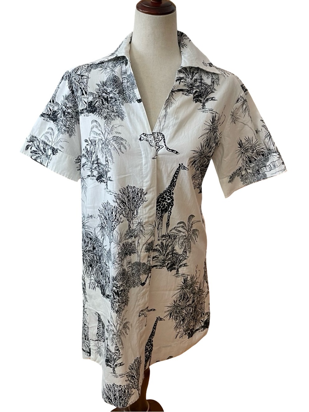 FINLEY SAFARI TOILE SHIRTDRESS